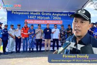 Firman Dandy General Manajer PT DLU cabang lembar .(Foto istimewa)