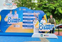 Kick off HUT Lobar ke-68 bertema Patju Begawean.(Foto istimewa)