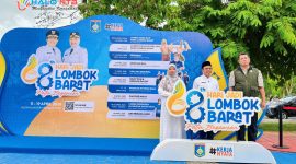 Kick off HUT Lobar ke-68 bertema Patju Begawean.(Foto istimewa)
