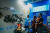 PLN memperkenalkan sebaran SPKLU di NTB guna memastikan kemudahan akses pengisian daya bagi masyarakat selama libur Idulfitri.(Dok. PLN)
