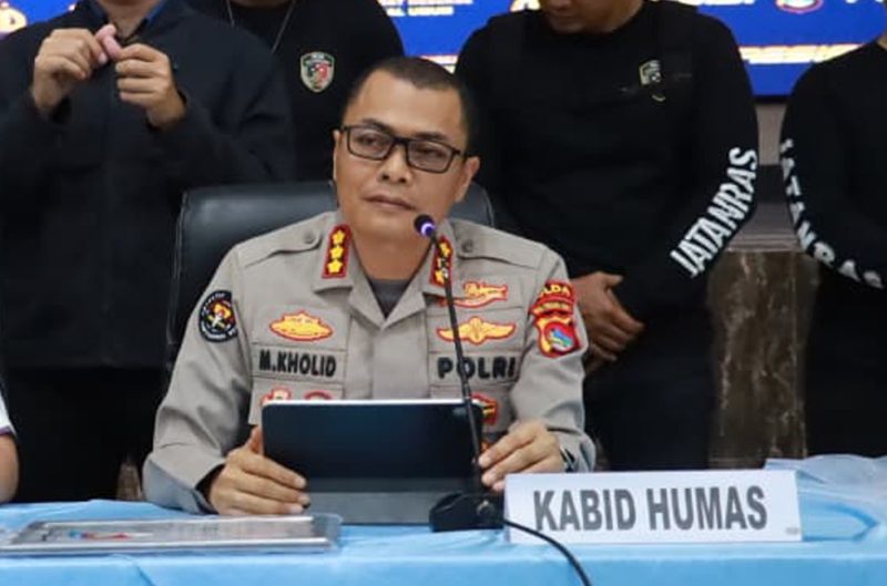 Kabid Humas Polda NTB Kombes Pol Mohammad Kholid menyampaikan komitmen pemberantasan narkoba di Kota Mataram.(Foto istimewa)