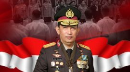 Poster Kejuaraan Karate Piala Kapolri 2026 yang menampilkan Listyo Sigit Prabowo sebagai figur utama, dengan jadwal pelaksanaan pada 25–28 Juni 2026 di GOR Nambo Jaya Sport Center, Kota Tangerang.(Foto istimewa)