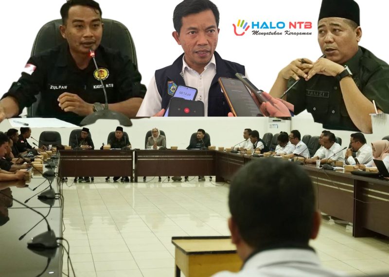 Suasana Rapat Dengar Pendapat (RDP) Komisi III DPRD Lombok Barat bersama DLH dan LSM Kasta NTB yang membahas polemik proyek mesin pengolah sampah Masaro, Rabu (1/4/2026).(Foto: Dok. Taufik Natanagara)