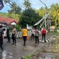 Kondisi banjir di Jalan Raya Senggigi, Lombok Barat, dengan genangan air setinggi lutut yang melumpuhkan arus lalu lintas, Minggu (5/4/2026).(Foto istimewa)