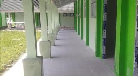 Salah satu proyek pembangunan sektor pendidikan di NTB yang menjadi fokus program strategis pemerintah pusat.( Foto: Istimewa)
