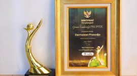 Selain penghargaan Green Leadership PROPER yang diraih Direktur Utama PLN, Darmawan Prasodjo, PLN juga menerima 11 PROPER Emas atas komitmennya dalam menjalankan praktik pengelolaan lingkungan yang berkelanjutan.(Dok PLN)