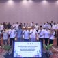 Lokakarya Integrasi Portal NTB Satu Data dengan Portal PELITA Kemendagri di Golden Palace Hotel Mataram, Rabu (15/4).(Foto: Istimewa)