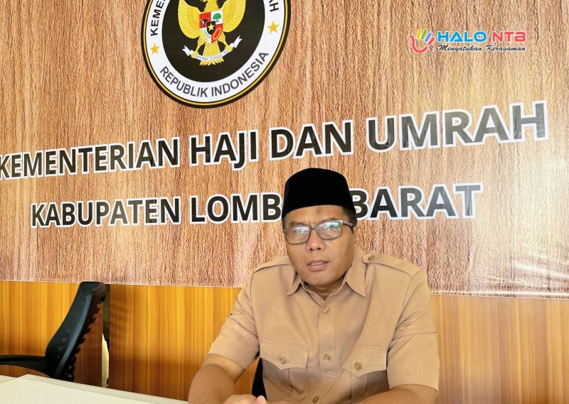 Kepala Kantor Kementerian Haji dan Umrah Kabupaten Lombok Barat.(Foto: Istimewa)
