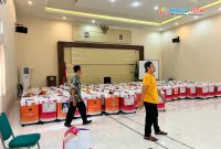 Kemenhaj Lombok Barat optimalkan scan barcode untuk percepat registrasi jemaah dan logistik haji 2026.(Foto: Istimewa)