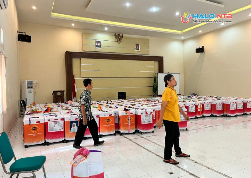 Kemenhaj Lombok Barat optimalkan scan barcode untuk percepat registrasi jemaah dan logistik haji 2026.(Foto: Istimewa)