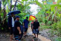 Kondisi permukiman warga Dusun Songkang yang kerap terdampak banjir akibat luapan Sungai Tibu Kebon.(Foto.Istimewa)