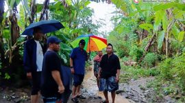 Kondisi permukiman warga Dusun Songkang yang kerap terdampak banjir akibat luapan Sungai Tibu Kebon.(Foto.Istimewa)