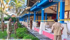 Tim gabungan dari Dinas Pendidikan, Pemuda, dan Olahraga (Dikpora) NTB, Dinas PUPRPKP NTB, serta Komisi V DPRD Provinsi NTB, saat turun melakukan pemeriksaan teknis bangunan di SMAN 7 Mataram, Selasa (19/5/2026). (Foto: Diskominfotik NTB).