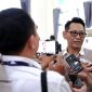 Kepala Kemenhaj NTB, Lalu Muhammad Amin, memberikan keterangan kepada awak media terkait penolakan jemaah haji asal Mataram oleh otoritas imigrasi Arab Saudi.(Foto.Istimewa)