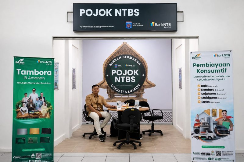 Inovasi Bank NTB Syariah melalui POJOK NTBS mendekatkan layanan keuangan digital ke jantung aktivitas ekonomi masyarakat.(Dok.Bank NTB Syariah)
