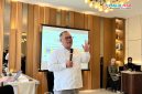 Arief Mufraini, saat menyampaikan paparan dalam forum BPKH Connect di Mataram.(Foto.Istimewa)