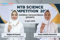Dua Siswi Man Lobar peraih medali Perak dan Perunggu Di NTB  Science Competition.(Foto. Ilustrasi)