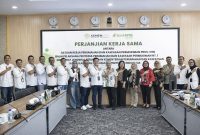 Komitmen kolaboratif Bank NTB Syariah dan pemerintah pusat dalam program BSPS 2026, ditandai dengan penandatanganan kerja sama untuk menjangkau ribuan rumah layak huni di NTB.(Dok.Bank NTB Syariah)