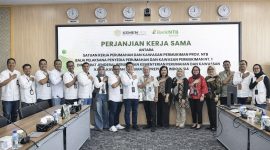 Komitmen kolaboratif Bank NTB Syariah dan pemerintah pusat dalam program BSPS 2026, ditandai dengan penandatanganan kerja sama untuk menjangkau ribuan rumah layak huni di NTB.(Dok.Bank NTB Syariah)