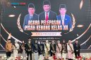 Suasana pelepasan dan pisah kenang siswa kelas XII MAN Lombok Barat Tahun Ajaran 2025/2026 di Auditorium UIN Mataram, Sabtu (16/5/2026). Sebanyak 203 siswa dinyatakan lulus 100 persen.(Foto.Istimewa)