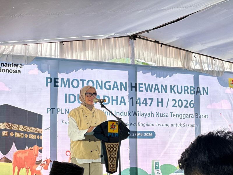 Melalui semangat Iduladha, PLN UIW NTB terus hadir menebar manfaat dan memperkuat kepedulian sosial bagi masyarakat NTB.(Dok.PLN)