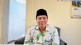 Plt Kepala Kementerian Haji dan Umroh (Kemenhaj) Kabupaten Lombok Barat, H. Suparlan, saat ditemui di ruangan kerjanya, Selasa (2/6/2026). (Foto: Istimewa).