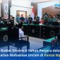 Suasana sidang putusan terdakwa Radiet dalam kasus meninggalnya Vira di Pengadilan Negeri Mataram, Rabu (10/6/2026). (Foto: Istimewa)
