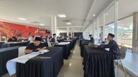 Suasana tertib dan penuh kekhidmatan di salah satu majelis perlombaan hari ketiga MTQ XXXI Tingkat Provinsi NTB di Lombok Tengah, yang berjalan lancar sesuai jadwal. (Foto: Diskominfotik)