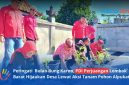 Jajaran pengurus PDI Perjuangan melaksanakan kegiatan penanaman bibit pohon alpukat di Desa Giri Tembesi, Kecamatan Gerung, pada Minggu (21/6/2026).(Foto: Istimewa)