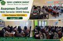 Potret suasana siswa-siswi MAN Lombok Barat saat melaksanakan Asesmen Sumatif Akhir Semester (ASAS) Genap, Tahun Pelajaran 2025/2026 berbasis CBT, Rabu (5/6/2026). (Foto: Istimewa)