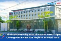 Tampak Bangunan Gedung RSUD Patut Patuh Patju Gerung, Kabupaten Lombok Barat. (Foto: Humas RSUD Tripat Gerung).