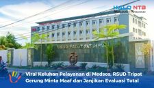 Tampak Bangunan Gedung RSUD Patut Patuh Patju Gerung, Kabupaten Lombok Barat. (Foto: Humas RSUD Tripat Gerung).