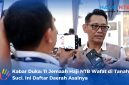 Kepala Kantor Wilayah Kementerian Haji dan Umroh (Kemenhaj) Provinsi Nusa Tenggara Barat (NTB), H. Lalu Muhammad Amin