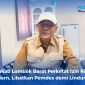 Kepala Dinas Perdagangan Lombok Barat, H. Muhammad Adnan saat ditemui awak media di ruangan kerjanya, Senin (8/6/2026). (Foto: Istimewa)