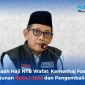 Kepala Kantor Kementerian Haji dan Umroh Provinsi Nusa Tenggara Barat, Lalu Muhammad Amin. (Foto:  MetroNTB.com/Lalu Suparman Ambakti)