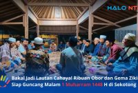 Suasana Rapat Persiapan Menyambut Malam Tahun Baru Islam 1 Muharram 1448 H di Gedeng Sekotong Lombok Barat, Selasa (9/6/2026). (Foto: Istimewa)