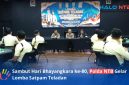 Suasana pemberian arahan kepada para peserta Lomba Satpam Teladan dari berbagai BUJP dalam kegiatan garapan Polda NTB untuk menyambut Hari Bhayangkara ke-80, bertempat di Aula Gedung Bank NTB Syariah, Rabu (10/6/2026). (Foto: Humas Polda NTB)