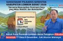 Kepala Dinas PMD Lombok Barat, H. Mahnan, saat memaparkan kesiapan regulasi dan teknis jelang Pilkades Serentak 2026 di ruang kerjanya, Sabtu (12/6/2026). (Foto: Istimewa)