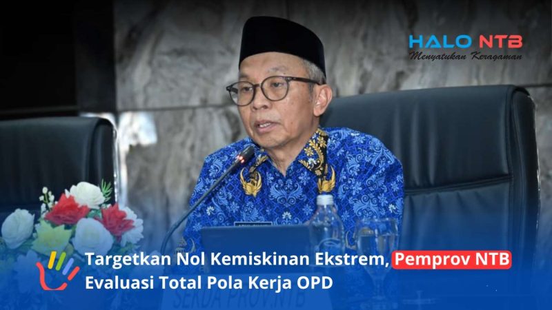 Sekretaris Daerah (Sekda) Provinsi Nusa Tenggara Barat (NTB), Abul Chair.(Foto: Diskominfotik NTB)