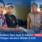 Kepala SMKN 1 Gerung, Hj. Erni Zuhara, M.Pd (kanan) menyerahkan rapor kepada orang tua siswa dalam acara GEMAR (Gerakan Ayah Mengambil Rapor) pada hari Sabtu, (20/6/2026).(Foto: Istimewa)