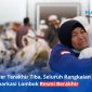 Momen haru mewarnai kedatangan Kelompok Terbang (Kloter) 15, kloter terakhir jemaah haji asal Nusa Tenggara Barat (NTB), saat tiba di Asrama Haji Mataram pada Minggu (21/6/2026).(Foto: Istimewa)