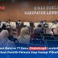 Suasana pelayanan administrasi kependudukan di kantor Dinas Kependudukan dan Pencatatan Sipil (Disdukcapil) Kabupaten Lombok Barat, Rabu (24/6/2026).(Foto: Istimewa)
