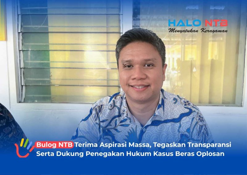 Wakil Pimpinan Perum Bulog Nusa Tenggara Barat (NTB), Rizal P. Sukmaadijaya.(Foto: Istimewa).