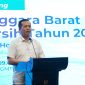 Gubernur NTB Lalu Muhammad Iqbal memberikan sambutan sekaligus menegaskan komitmen Pemerintah Provinsi NTB dalam mempercepat transisi energi menuju target Emisi Nol Bersih (Net Zero Emission) tahun 2050 atau lebih cepat. (Dok. PLN)