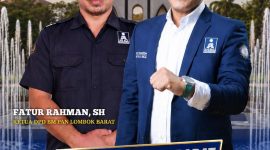 Ketua BM PAN Lombok Barat, Fatur Rahman, SH.(kiri) dan Calon Ketua Umum BN PAN, Mitra Fakhruddin (kanan).