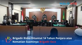 Suasana Sidang mendengarkan pembacaan tuntutan dari JPU di Pengadilan Negeri Mataram, Selasa (9/6/2026). (Foto: Istimewa)