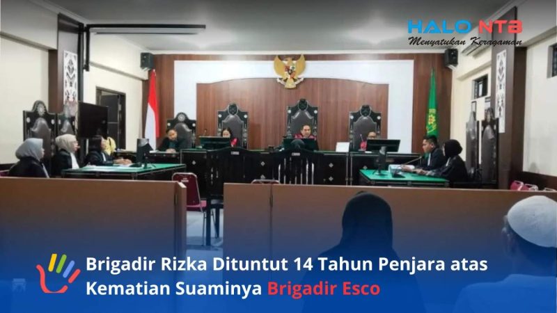 Suasana Sidang mendengarkan pembacaan tuntutan dari JPU di Pengadilan Negeri Mataram, Selasa (9/6/2026). (Foto: Istimewa)