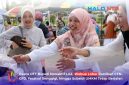 Wabup Lombok Barat Hj. Nurul Adha tampak antusias menyapa pedagang UMKM di sela peninjauan kawasan CFN-CFD, Komplek Kantor Bupati Lombok Barat.