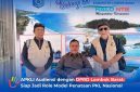 Suasana usai hearing di DPRD Lombok Barat, Kamis (9/7/2026). Anggota Komisi II DPRD Lombok Barat, H. Syukur (tengah), tampak berfoto bersama jajaran pengurus APKLI NTB setelah membahas aspirasi terkait.(Foto: Istimewa)