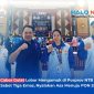 Ketua PGSI Lombok Barat (tengah) mengabadikan momen kemenangan bersama para atlet yang sukses menyabet medali Emas di cabang olahraga Gulat pada Porprov NTB 2026.(Foto: Istimewa)